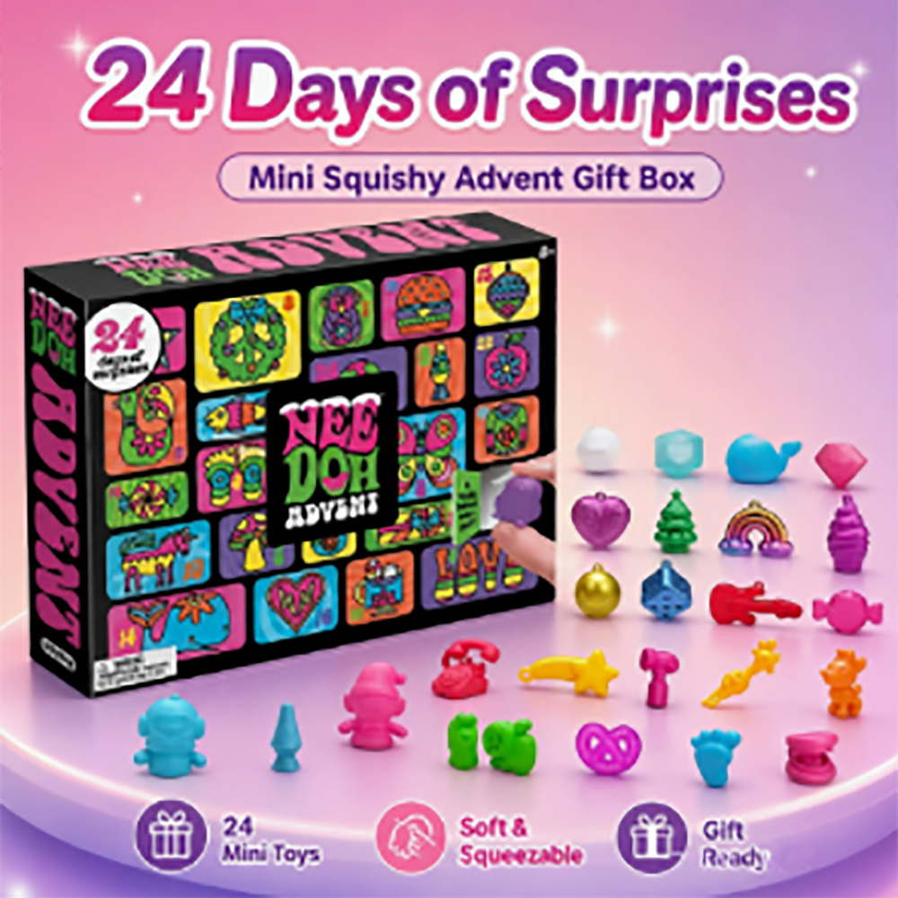 Needoh Advent Calendar 24 Days - đánh giá và giá Advent Calendar Gift