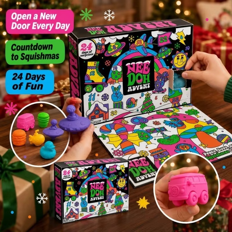 2026 New NeeDoh Christmas Adve - đánh giá và giá Advent Calendar Gift