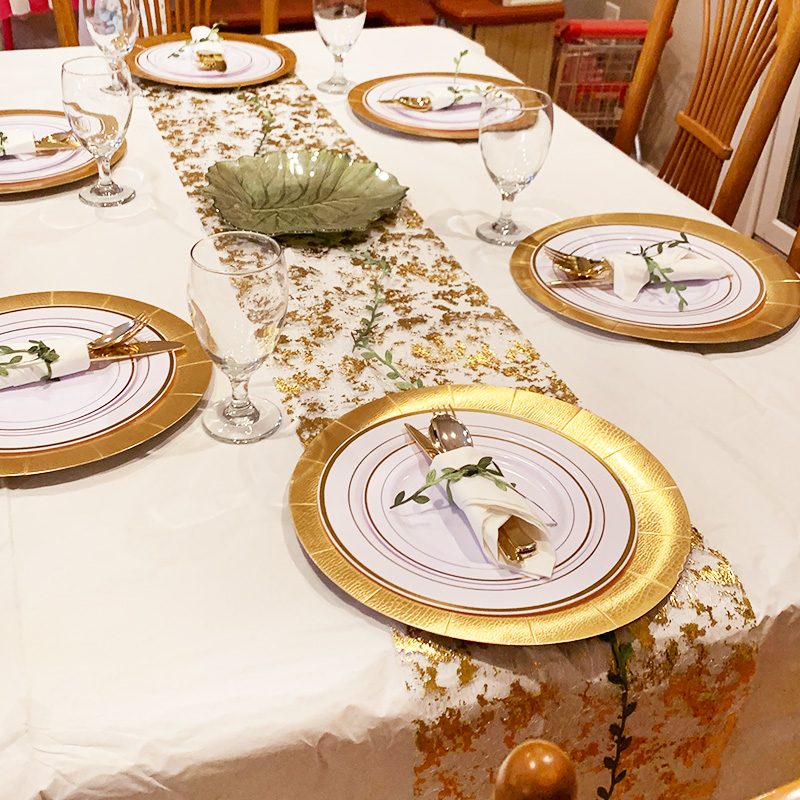 273/500cm Wedding Table Runner - đánh giá và giá Christmas Table Runner