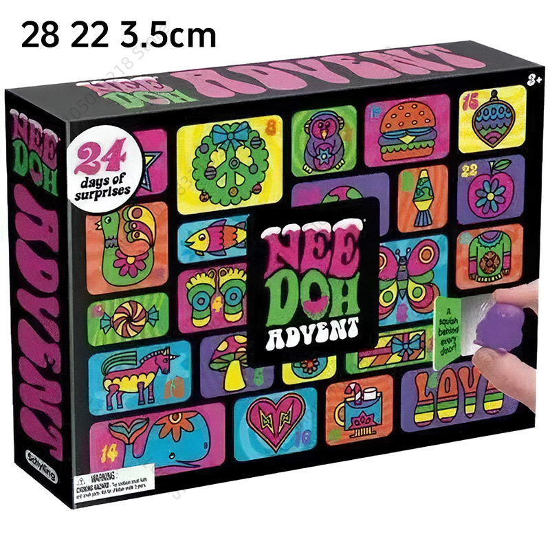 2026 NeeDoh Advent Calendar Gi - đánh giá và giá Advent Calendar Gift