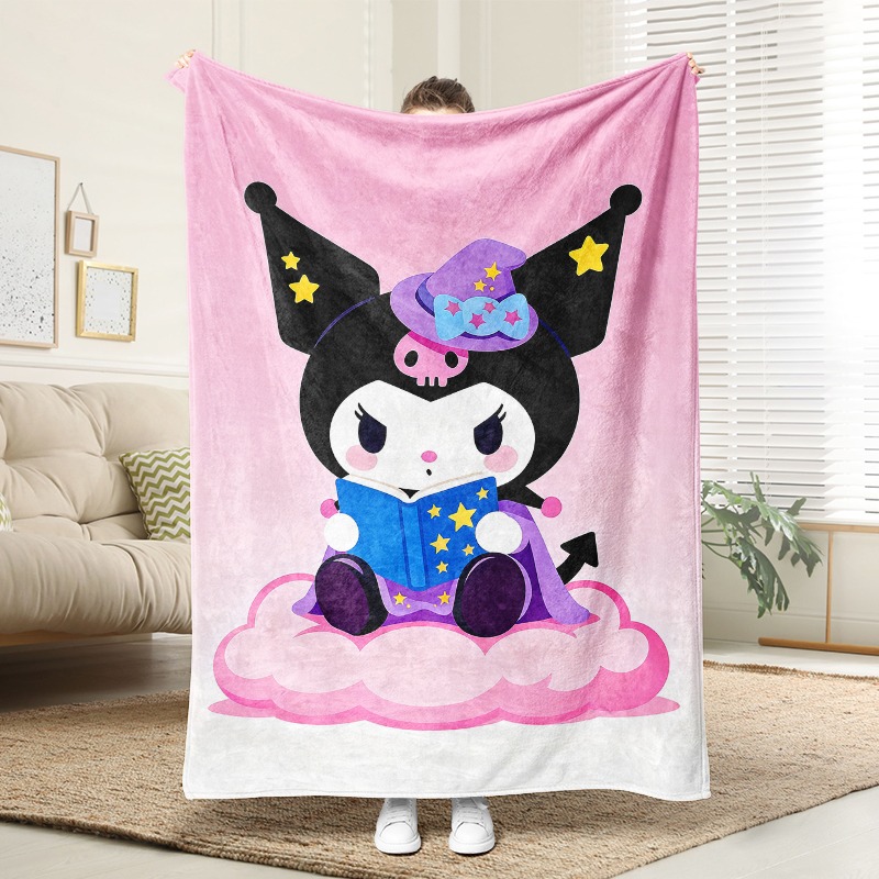 Sanrio Blanket Kuromi Witch Ma - đánh giá và giá Christmas Throw Blanket
