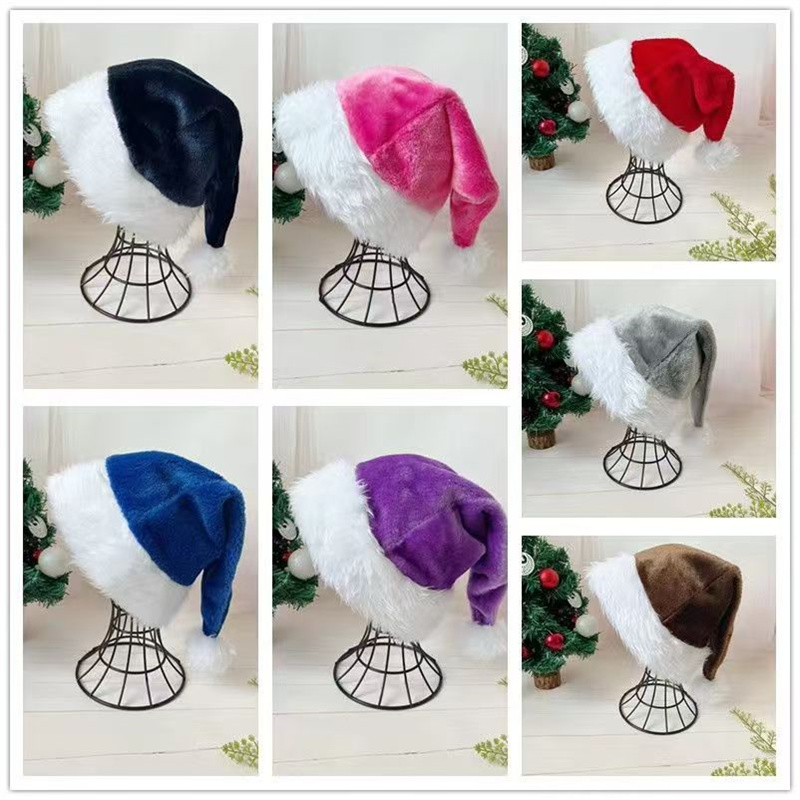 30*45cm Christmas Santa Hat Xm - đánh giá và giá Santa Hat Plush