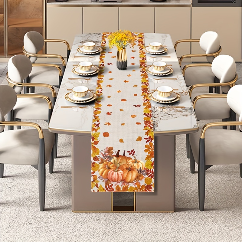 1pc Thanksgiving & Halloween T - đánh giá và giá Christmas Table Runner