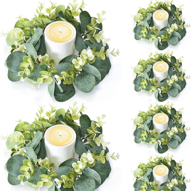 Eucalyptus Wreath Christmas Ca - đánh giá và giá Christmas Wreath Fake