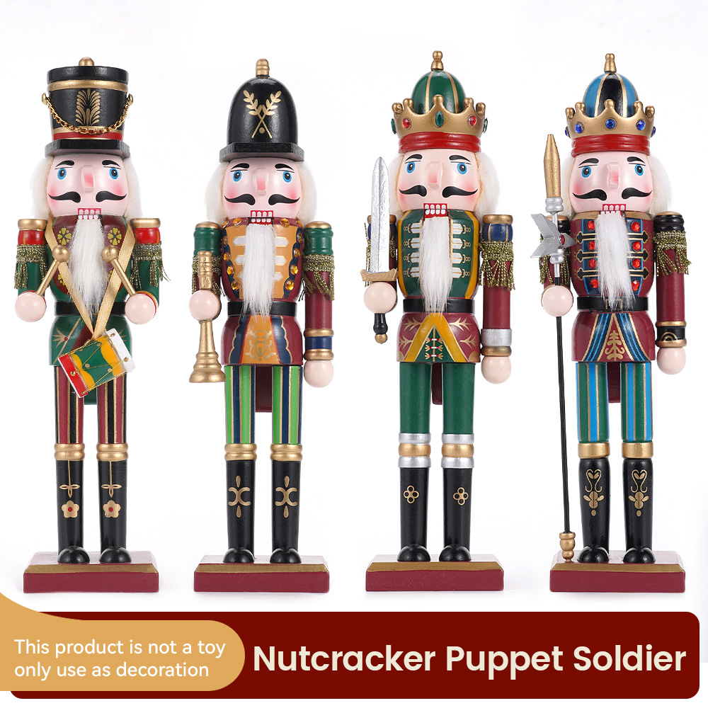 30CM Wooden Nutcracker Christm - đánh giá và giá Nutcracker Figurine