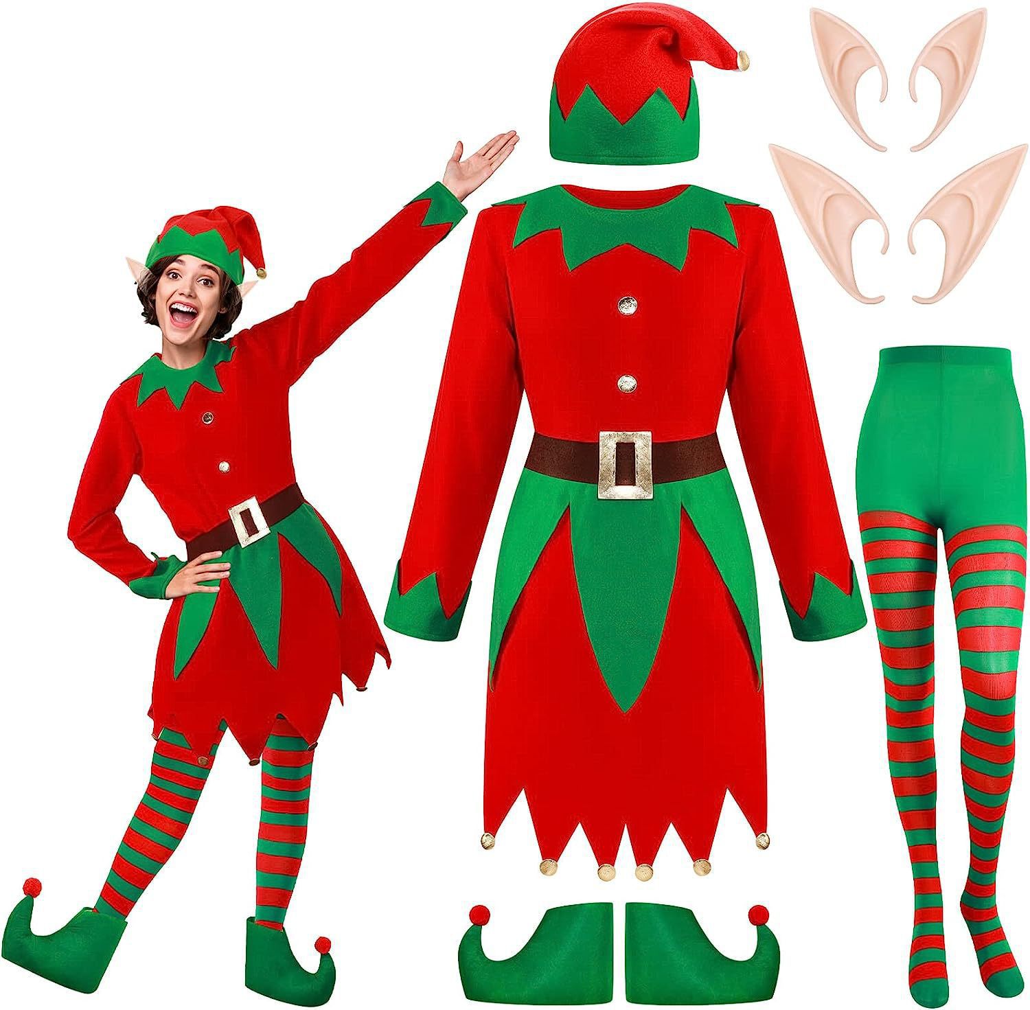Christmas Elf Costumes Kids Ad - đánh giá và giá Elf Costume Christmas