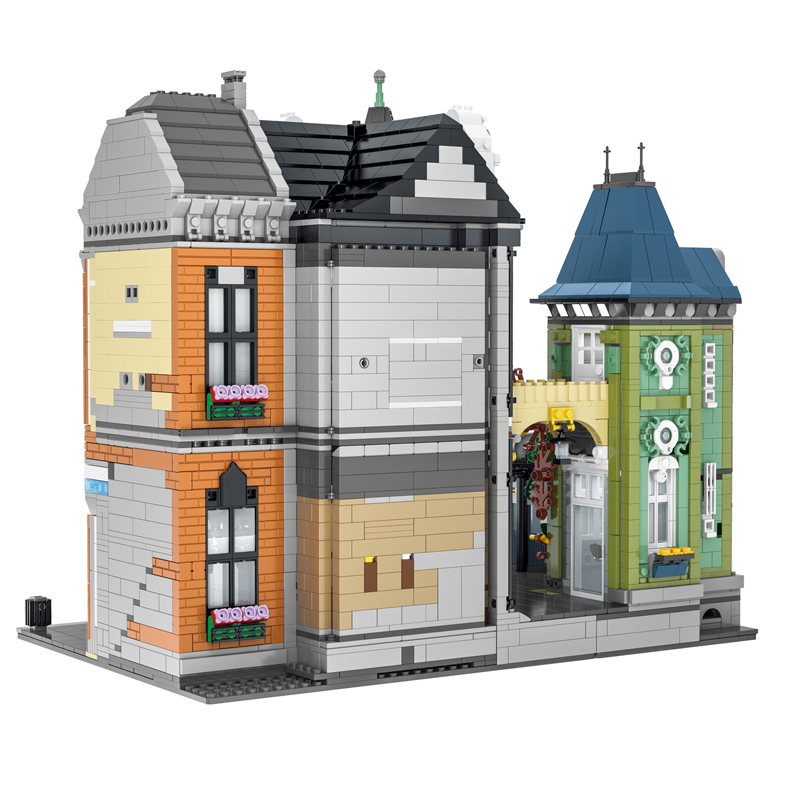 5477pcs URGE Street View Sets  - đánh giá và giá Lego Set Creator